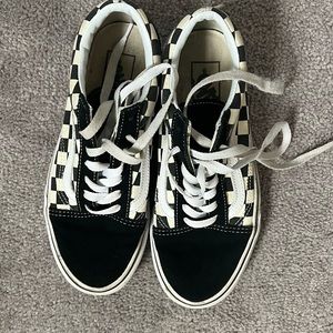 Checkered Old Skool Vans